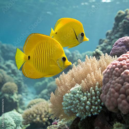 yellow tang fish