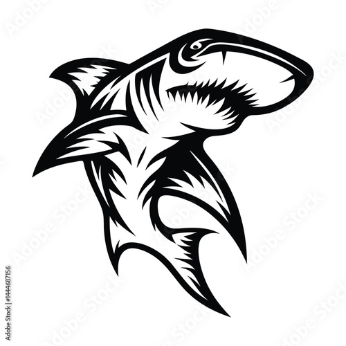 hammerhead shark silhouette
