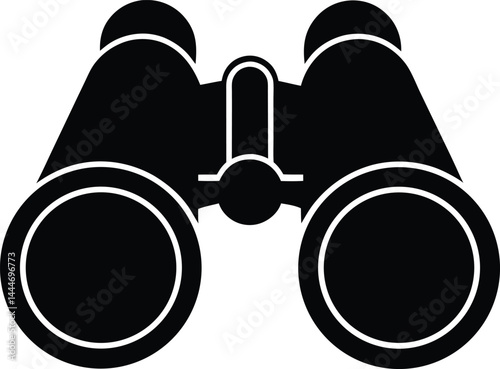 Binoculars Silhouette Icon