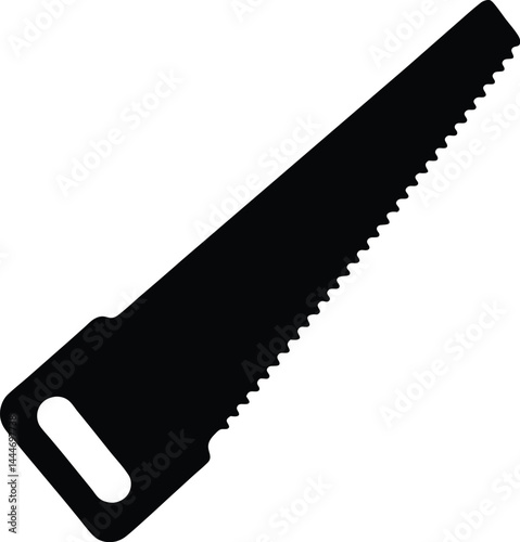 Hand Saw Silhouette Icon