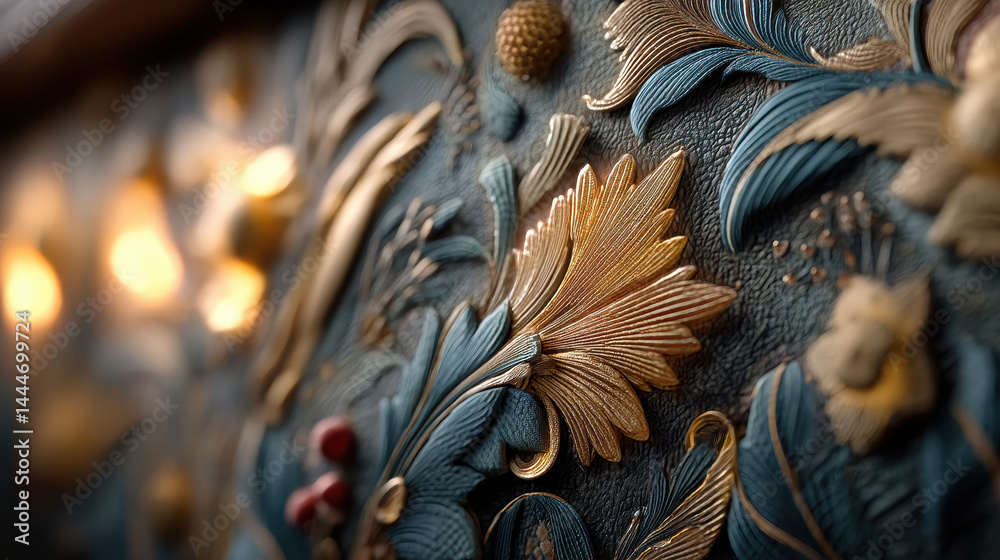 Ornate Decorative Panel Detail
