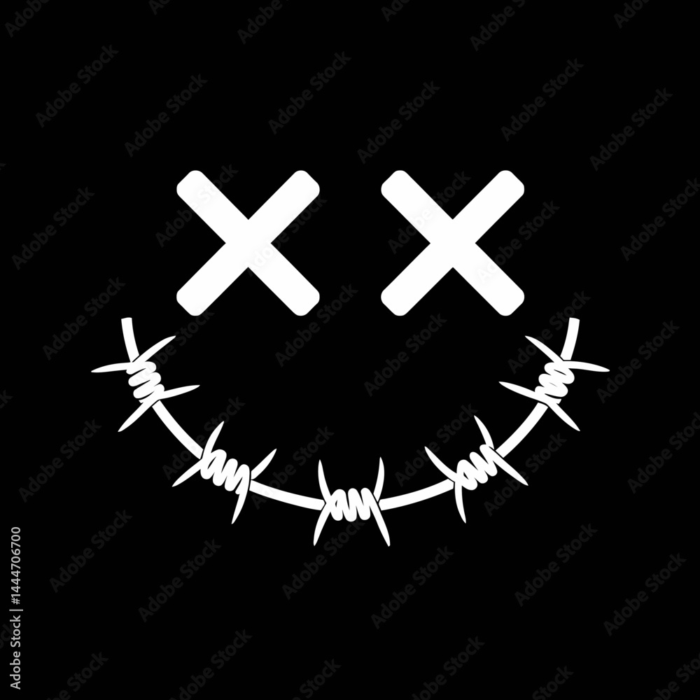 Obraz premium Streetwear graphic t-shirt design template typography