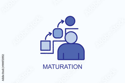 Maturation Icon Or Logo Isolated Illustration