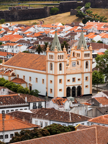 Sé Cathedral of Angra or Cathedral of the Holy Saviour, Angra do Heroísmo, Terceira island, Autonomous Region of the Azores