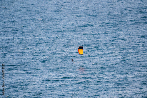 Obraz na płótnie windsurfing on the open seas w salonie