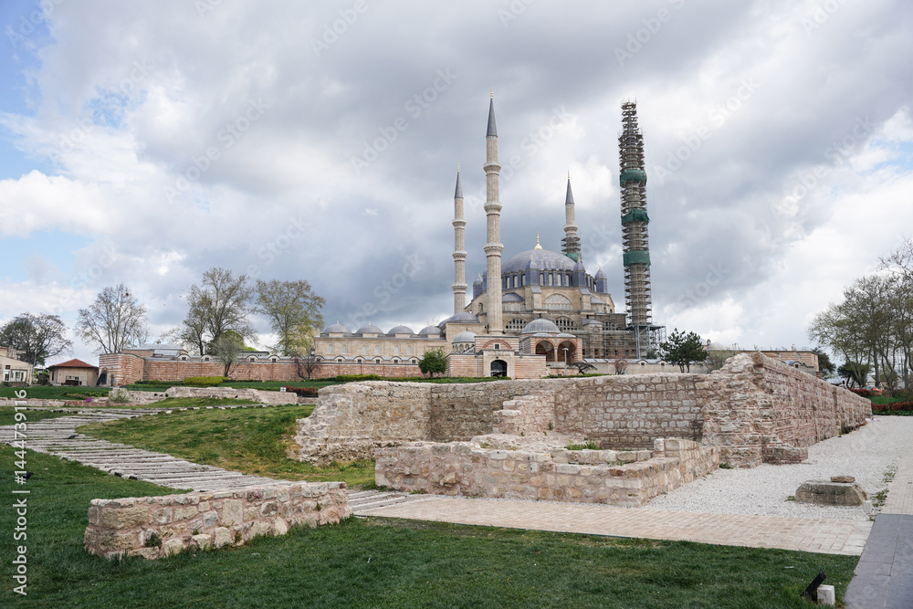 Obraz premium Selimiye Mosque in Edirne, Turkiye
