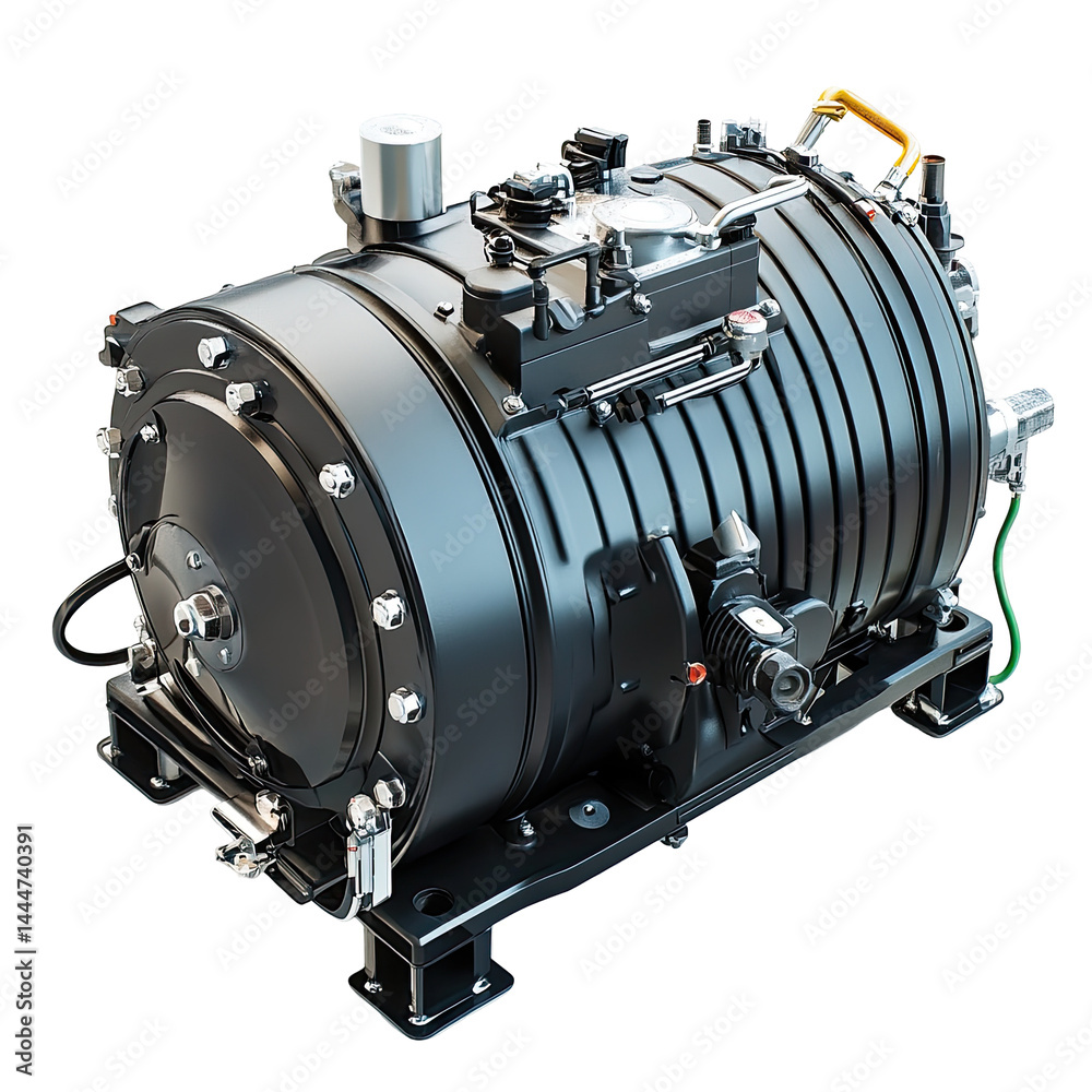 Industrial high-tech pump, complex machinery Industrial high-tech pump, complex machinery