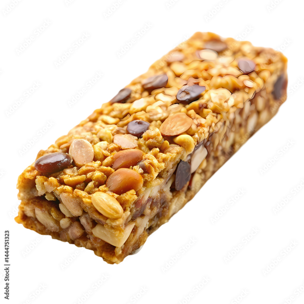 Delicious Granola Bar with Nuts and Chocolate Chips Delicious Granola Bar with Nuts and Chocolate Chips