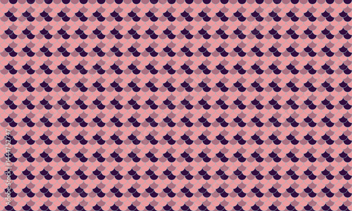 Abstract geometric pattern.  Elegant, repeating design in pink and purple hues.  Ideal for textile prints, website backgrounds, or decorative elements.  Subtle texture adds visual interest.