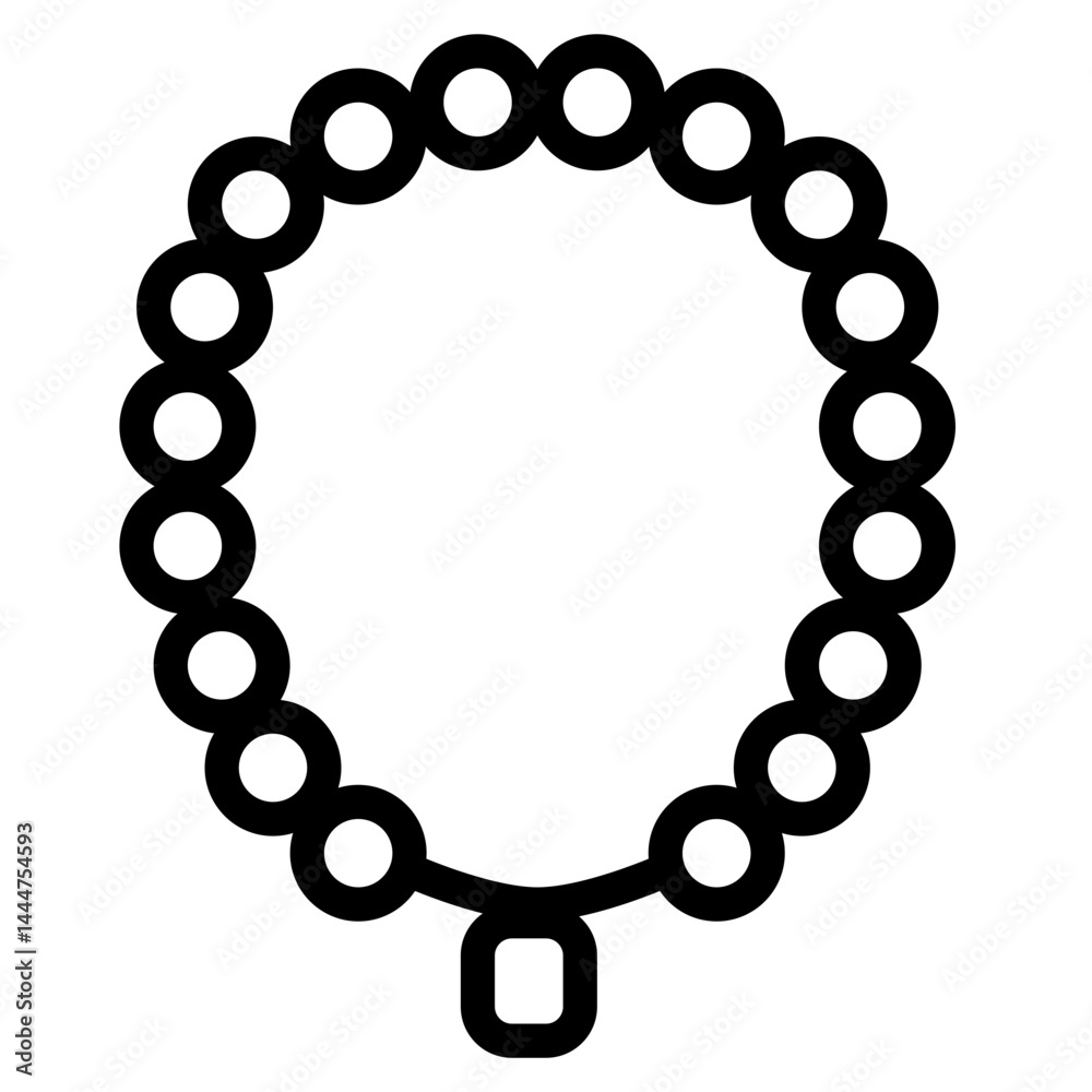 Obraz premium Prayer Beads Icon