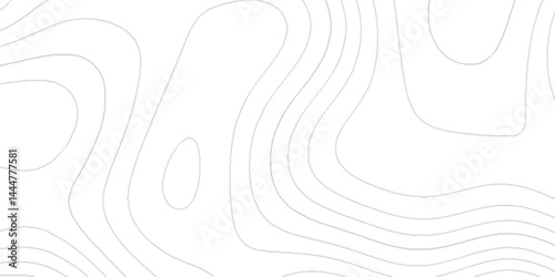 The black lines on white contours topography stylized abstract geographical map background, Contour maps, Topo contour map of geology, The concept of a conditional geography scheme with lines.