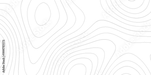 The black lines on white contours topography stylized abstract geographical map background, Contour maps, Topo contour map of geology, The concept of a conditional geography scheme with lines.