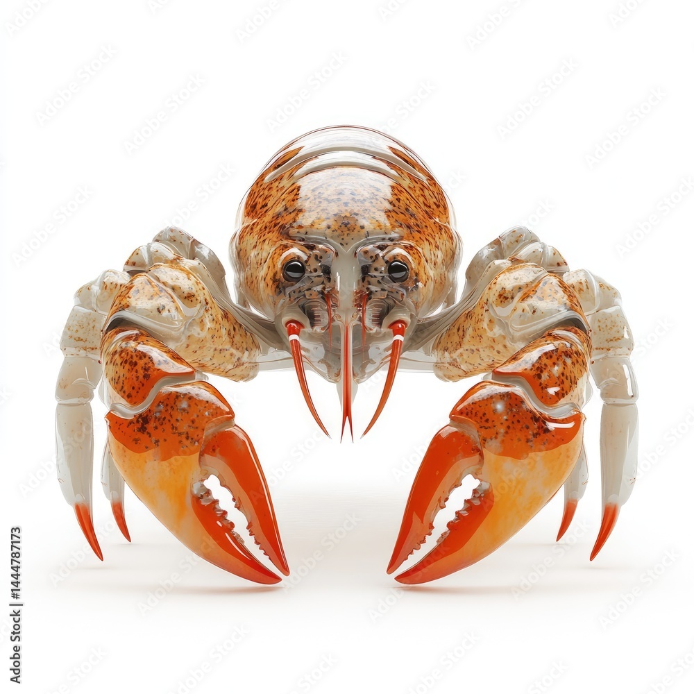 Detailed rendering of a crustacean.