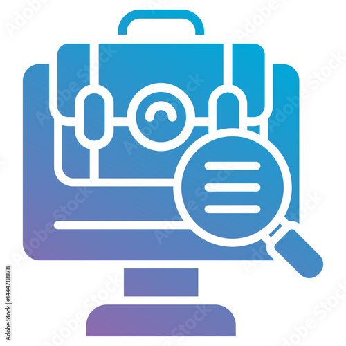 Online Job Search Icon