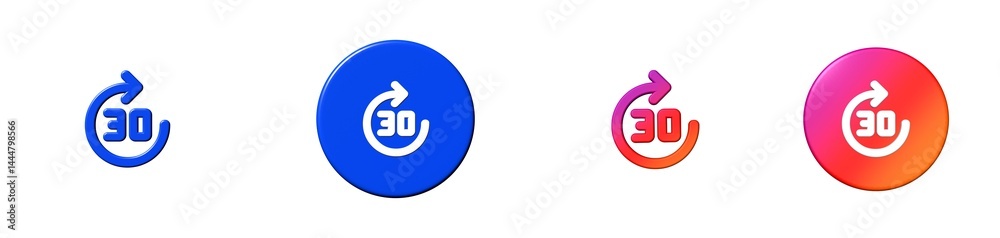 forward audio video 3D icon forward audio video 3D icon
