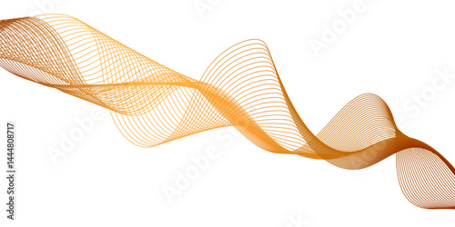 dynamic and digital technology abstract Smooth Flowing Dynamic Sound Wave Background, luxury and modern digital curved wave lines, modern background with wavy lines and particles arranging randomly.