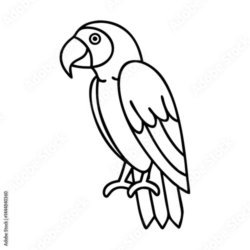 ara parrot icon icon, ara parrot icon vector illustration-simple illustration of ara parrot icon, perfect for ara parrot icon logos and icons