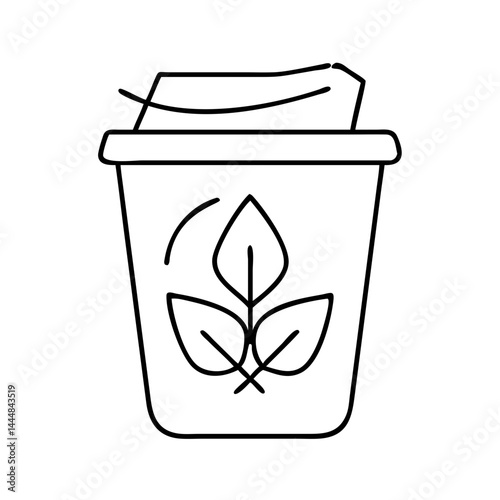 biodegradable icon, biodegradable vector illustration-simple illustration of biodegradable, perfect for biodegradable logos and icons