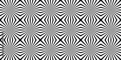 Geometric seamless pattern of stripes of squares. Optical illusion effect. Abstract texture . Vector illustration.