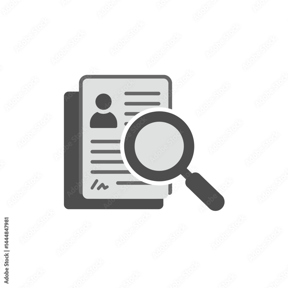 Document Examination: A magnifying glass hovers over a document, symbolizing close scrutiny and careful analysis. The image encapsulates concepts of research and investigation. Document Examination: A magnifying glass hovers over a document, symbolizing close scrutiny and careful analysis. The image encapsulates concepts of research and investigation.