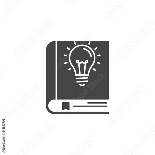 Knowledge Illuminated: A symbolic representation of a closed book with a radiant light bulb on its cover, highlighting the transformative power of learning and insight.