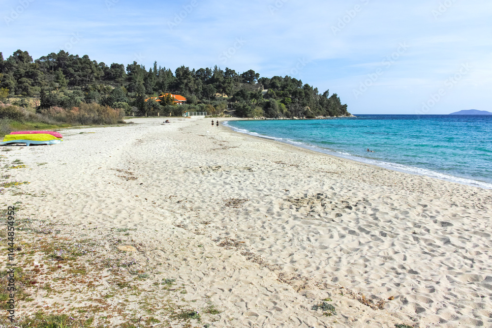 Sithonia coastline near Koviou Beach, Chalkidiki, Greece