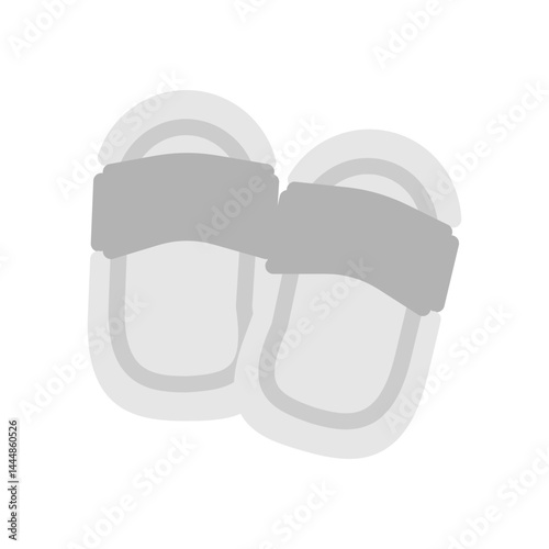 サンダル  スリッパ  イラスト