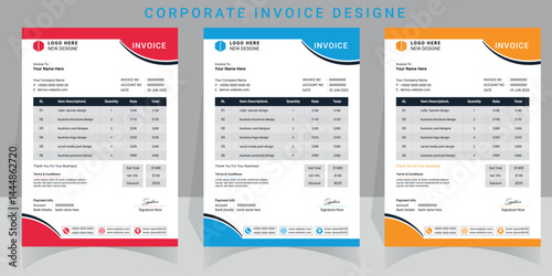 Premium Invoice Template for Effortless Business Transactions and Seamless Financial Operations. Sleek, Professional Design for Corporate Use. Thank You.
