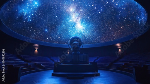 Starry night planetarium
