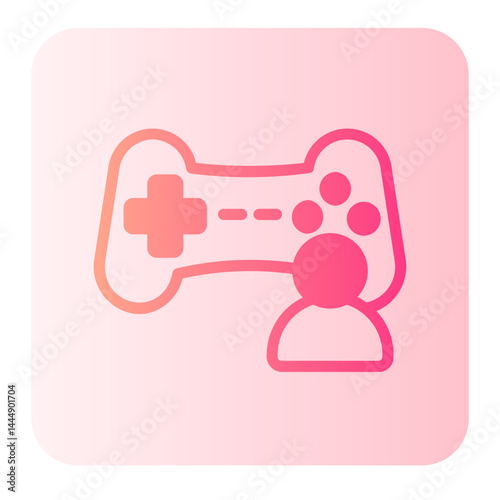 gamer gradient icon