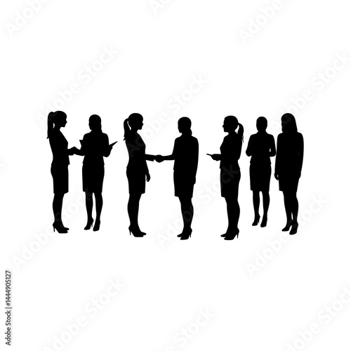 group of people business woman 