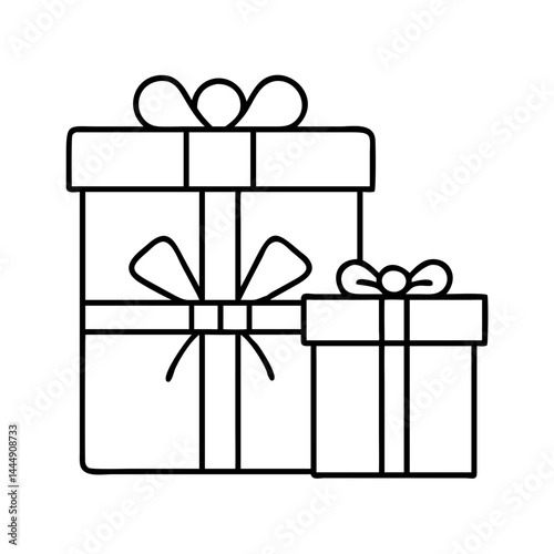 presents icon, presents vector illustration-simple illustration of presents, perfect for presents logos and icons