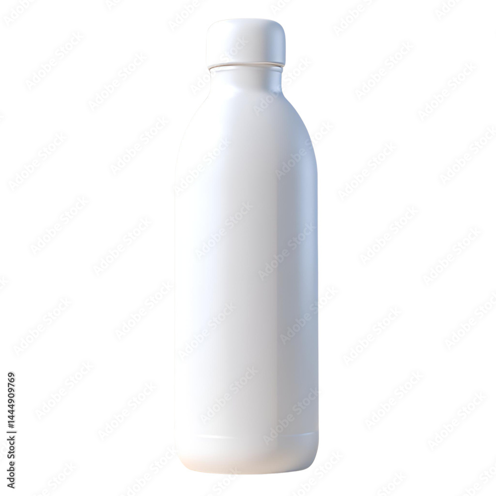 3d mockup of plastic milk, yogurt, drink, shampoo bottle with lid on white background. Vector illustration of package for liquid. Template for your design. 3d mockup of plastic milk, yogurt, drink, shampoo bottle with lid on white background. Vector illustration of package for liquid. Template for your design.