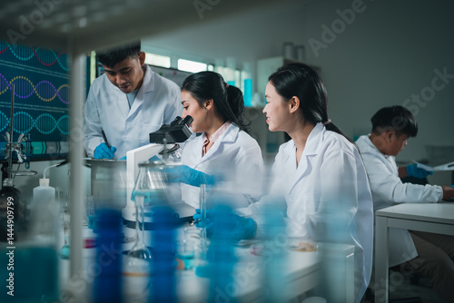 A team of scientific and me...