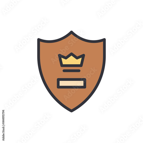 Free Download Quest badge colored icons, minimalist vector illustration ,simple transparent graphic element .Isolated on white background - GFXLoad