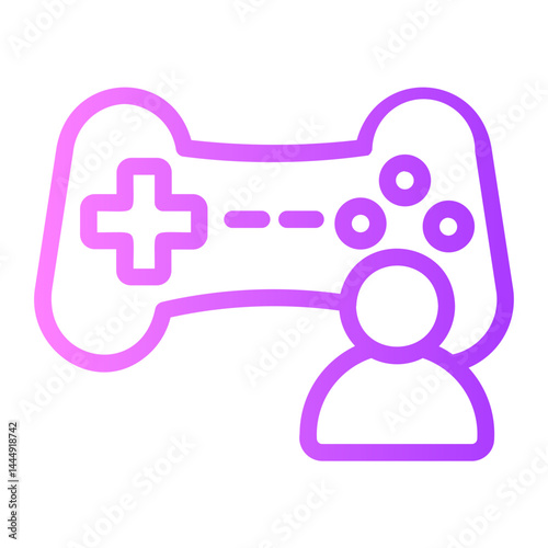 gamer gradient icon