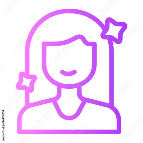 influencer gradient icon