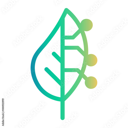 biomimetic Line Gradient Icon