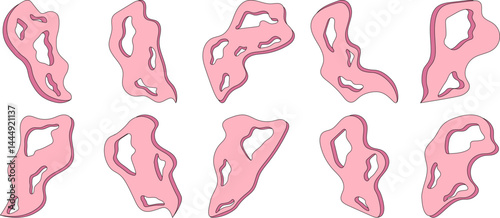 Abstract Smoke Shape