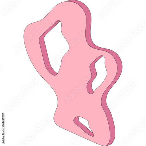 Abstract Smoke Shape