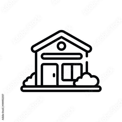 Home  Icon vector stock illustration