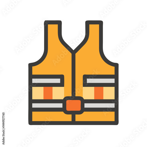 Work vest icon