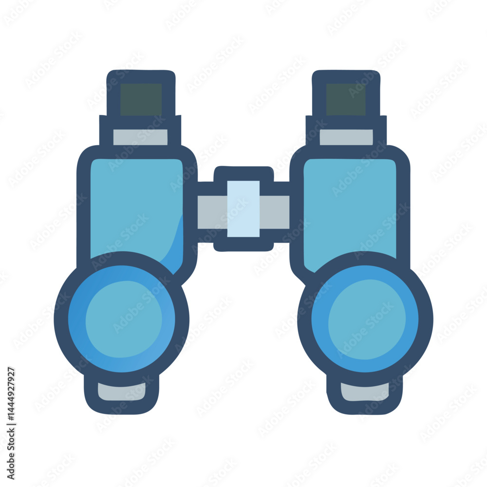 Obraz premium Binoculars icon