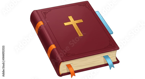 Isolated Holy Bible