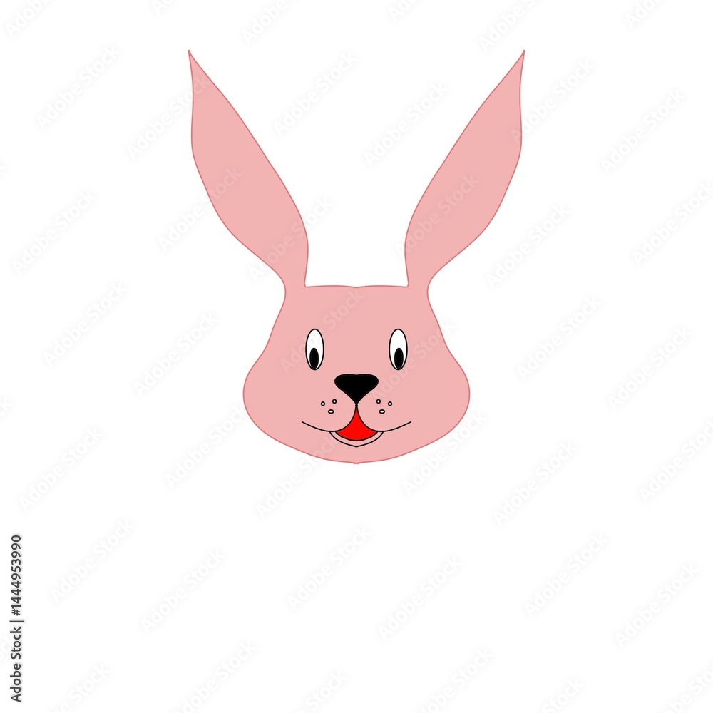 vector illustration of a rabbit vector illustration of a rabbit