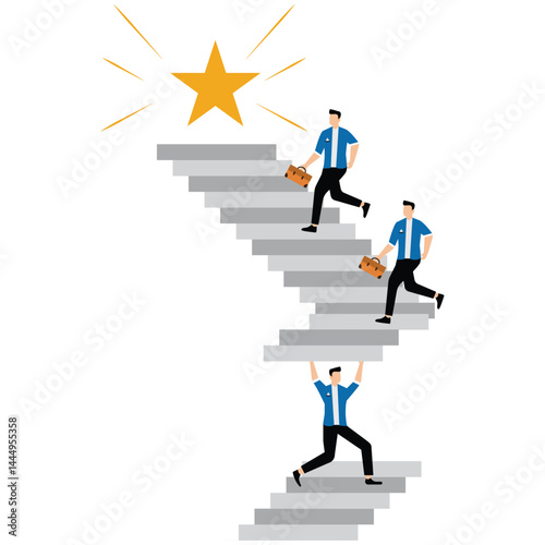 Solution or teamwork to solve problem