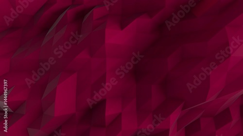 Polygon Pulsing Pink Background