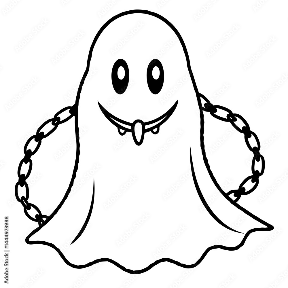 Minimal Ghost with Chains Vector on White Minimal Ghost with Chains Vector on White