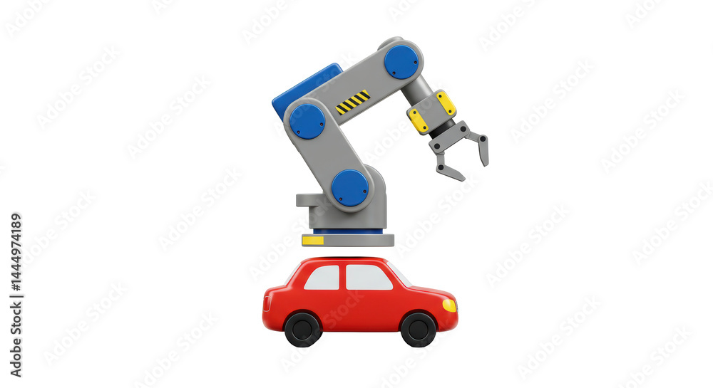 Isolated Car Assembly Isolated Car Assembly