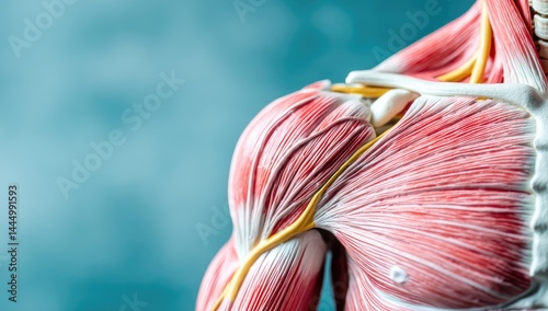 Anatomical model of shoulder muscles